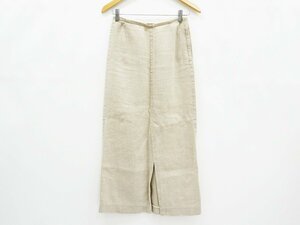 ◇美品【DRESSTERIOR ドレステリア】リネンスカート 36