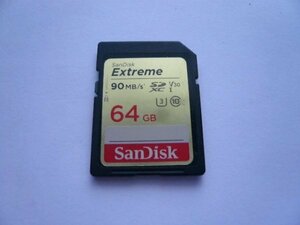 SanDisk　Extreme　SDXCカード　64GB　