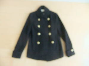 日本製 マカフィー ウールジャケット メルトン MADE IN JAPAN MACPHEE WOOL JACKET navy black サイズ38