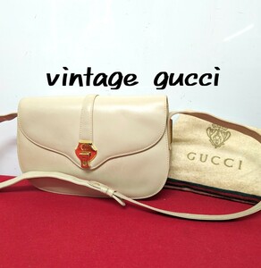 美品 極上！gucci 2wayレザーショルダーバッグ ハンドバッグ 希少 レア