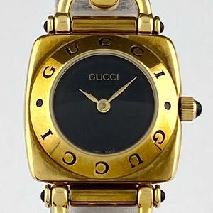 【ジャンク品】グッチ GUCCI ホースビット 6300L 腕時計 クォーツ 【中古】