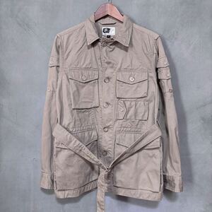 Engineered Garments エンジニアドガーメンツ ashfield jacket コットンツイル マルチポケット サファリ ジャケット size.S ベージュ USA製