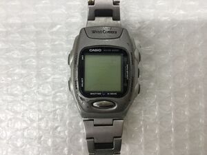 D901-60ーM　 CASIO カシオ WQV-2 Wrist Camera リストカメラ デジタル 腕時計 クオーツ シルバー系 メンズ腕時計　レターパック