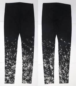 定価11000 新品 本物 KMRii Flake Discharged Leggings レギンス 2202-PT07 W/F ケムリ 7017