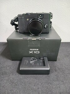 FUJIFILM フジフィルム X10 デジタルカメラ 箱 充電器付