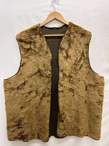 20240714【BARBOUR】バブアー BOA LINNER VEST ボアライナーベスト 90s ブラウン 2ワランド XL A295