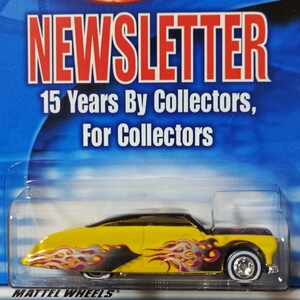 ホットウィール Hot Wheels ニュースレター パープルパッション 2001年限定発売品 未開封品 長期暗室保管品 ビンテージ ミニカー