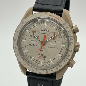 ω綺麗【OMEGA×swatch オメガ スウォッチ ムーンウォッチスピードマスター ミッショントゥジュピター S033C100 腕時計 メンズ】TK3012