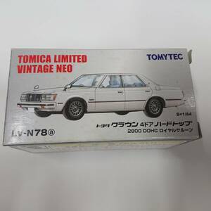 TOMICA トミカ リミテッド ヴィンテージ ネオ　1/64　トヨタ クラウン 4ドア　ハードトップ　2800ロイヤルサルーン　 LV-N78a 