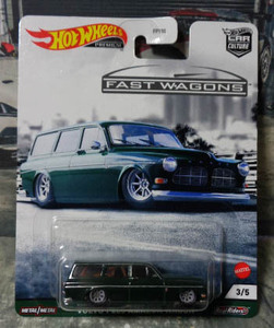 HotWheels CAR CULTURE FAST WAGONS VOLVO P220 AMAZON WAGON　ホットウィール プレミアム ボルボ アマゾン ワゴン　　///am