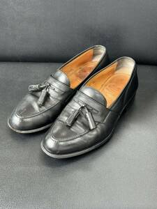 SCOTHGRAIN スコッチグレイン　3511タッセルローファー ブラック 25.5cm レザーシューズ　革靴