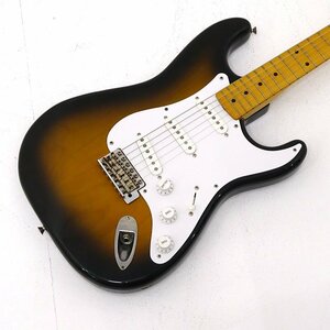 ★ジャンク★Fender Japan Stratocaster ST57-77LS 90-91年製 改造品 エレキギター ソフトケース付き（フェンダー/ストラト）★【MU471】