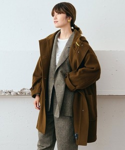 「MEDE19F」 ダッフルコート LARGE ブラウン レディース