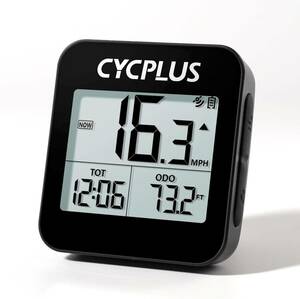 CYCPLUS GPSサイクルコンピュータ ワイヤレス 自転車用速度計 自転車スピードメーター 走行距離メーター 防水 G1