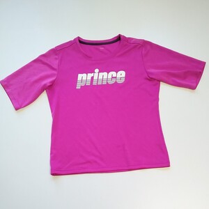 prince プリンス テニスウェア　S〜Mサイズ Tシャツ 半袖Tシャツ ピンク