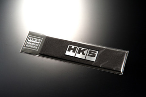 HKS プレミアムグッズ HKS ステッカー HKS HKS EMBLEM SILVER HKS PREMIUM GOODS (51003-AK125)