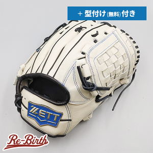 【新品】 ゼット 硬式・軟式 兼用グローブ / 投手用 無料型付け (ZETT グラブ)[TW94]