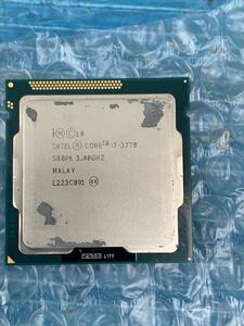 INTEL core i7-3770 CPU 3.40GHZ 1枚 送料無