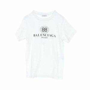 バレンシアガ BBロゴ ブランドオフ BALENCIAGA コットン カットソー コットン 中古 レディース