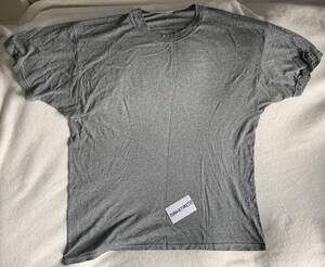 【中古】SUPREME BOX LOGO SKATEBOARD GREY HANES XL USED Tシャツ 