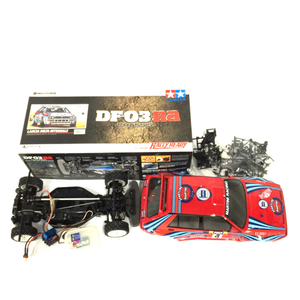 1円 タミヤ 1/10 電動RC 4WD ランチア デルタ インテグラーレ DF-03 Ra ラジコン ホビー おもちゃ 現状品 TAMIYA