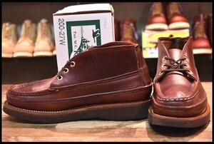 【6.5E 箱付 美品】RUSSELL MOCCASIN ラッセルモカシン スポーティングクレーチャッカ 200-27W タン クロムエクセル 短靴 ブーツ HOPESMORE