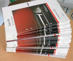 SAAB MODEL 900 1992- VOL.1-19 SERVICE MANUAL 英語版