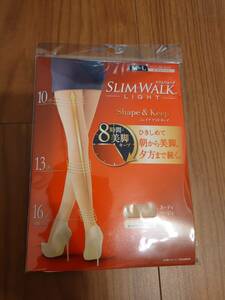 SLIMWALK スリムウォーク シェイプアンドキープ ストッキング M-L