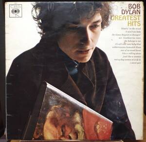 【CR683】BOB DYLAN 「Greatest Hits」, 66 UK mono Compilation/Original/ペラジャケ　★フォーク・ロック/フォーク