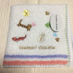 tsumori chisato ツモリチサト タオルハンカチ ホワイト 未使用