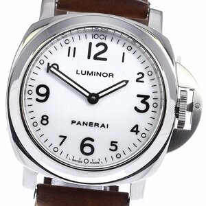 パネライ PANERAI PAM00114 ルミノールベース 手巻き メンズ _800742