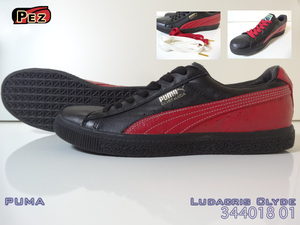 【送料無料出品】■PUMA■　Ludcris Clyde(27cm)　■BLKxRED■