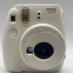 A8976 中古品 FUJIFILM instax mini 8+ チェキ　ホワイト　★動作品★