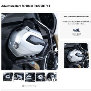 40%OFF★R&G アドベンチャーバー クラッシュバー エンジンガード R1200RT 2014 2018 BMW AB0024BK