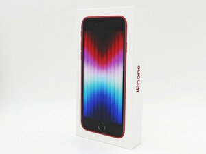 ◇未使用　未開封【Apple アップル】iPhone SE 第3世代 128GB SIMフリー MMYH3J/A スマートフォン プロダクトレッド