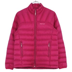 美品 マーモット MARMOT ジャケット ダウンジャケット ジップアップ アウター レディース L ピンク cf09db-rm10f11807