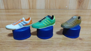 ペプシコーラに付属していたオマケ⑱　adidasスニーカー　3個セット　自宅保管品