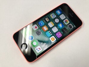 GQ242 au iPhone5c 16GB ピンク ロックOFF ジャンク