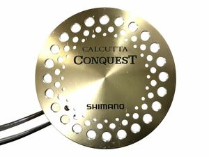 E35 SHIMANO シマノ 01 カルカッタコンクエスト 101(左用) サイドカップ(本体B組) パーミング プレート カルコン CALCUTTA CONQUEST 中古品