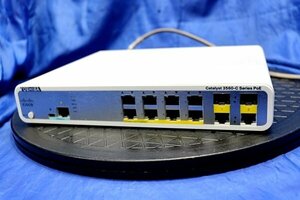 CISCO/シスコ Cataryst コンパクトスイッチ ★WS-C3560C-8PC-S★　50592Y