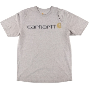 古着 カーハート Carhartt ORIGINAL FIT 半袖 ロゴTシャツ メンズM /eaa464965