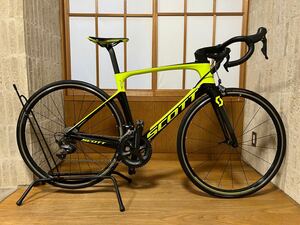 Scott Foil 20 2019モデル ULTEGRA カーボン ビンディングペダル カブト製ヘルメットロングライドセット スコット エアロロードバイク