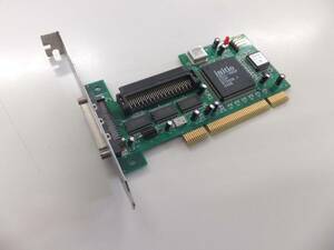 INITIO INI-A101U2W Ultra2 Wide SCSI CARD 動作画面有