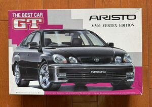 【未組立品】アオシマ / トヨタ アリスト V300 VERTEX EDITION (JZS 161型) ★1/24ザ・ベストカーGTシリーズ