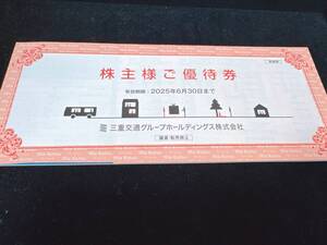 三重交通グループ優待冊子 1000株以上 バス乗車券×4枚 -2025.6.30