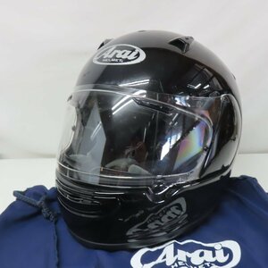 Arai アライ QUANTUM-J クアンタムJ フルフェイスヘルメット Mサイズ ブラック 人気 バイク 二輪 オートバイ ツーリング スクーター