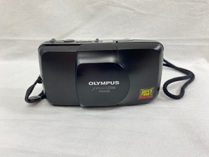 【中古】☆美品☆ フィルムカメラ OLYMPUS オリンパス ミューズーム　パノラマ 本体のみ ブラック ジャンク扱 通電未確認【8121】