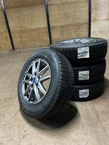 新品!冬タイヤホイールセット 195/65R15　BRIDGESTONE VRX2 共豊 SEIN SS　4本セット　☆★送料安★☆