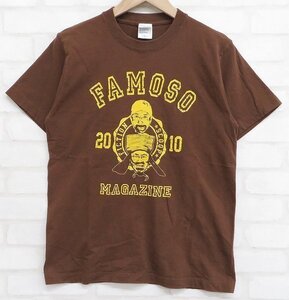 6T4998【クリックポスト対応】 FAMOSO 半袖Tシャツ ファモーソ