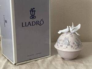 ★新品【LLADRO/リヤドロ】EL BESO THE KISS 陶器製 小物入れ★